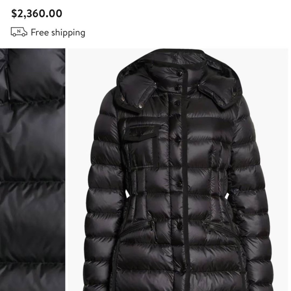 Moncler down jacket